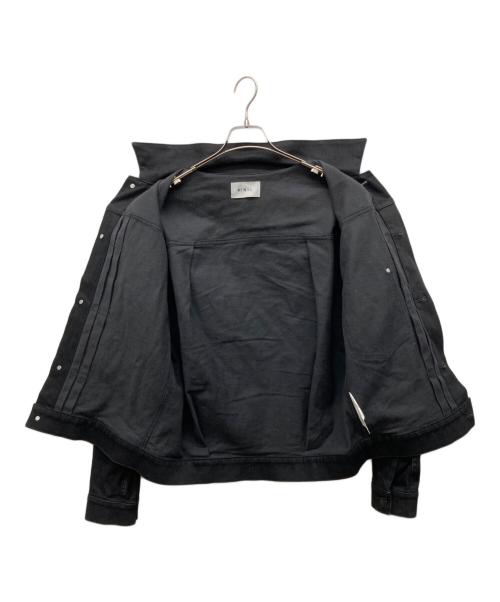 WEWILL（ウィーウィル）WEWILL (ウィーウィル) ブラックデニムジャケット ブラック サイズ:2の古着・服飾アイテム