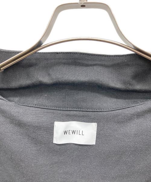 WEWILL（ウィーウィル）WEWILL (ウィーウィル) ブラックデニムジャケット ブラック サイズ:2の古着・服飾アイテム