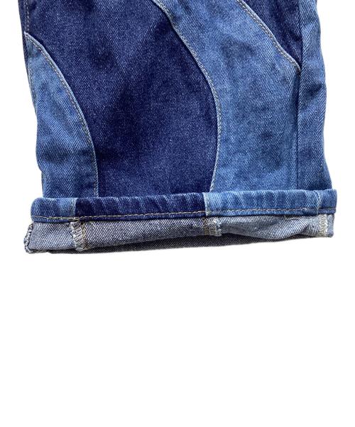 Jaded London（ジェイデッドロンドン）Jaded London (ジェイデッドロンドン) デザインデニムパンツ インディゴ サイズ:76cmの古着・服飾アイテム