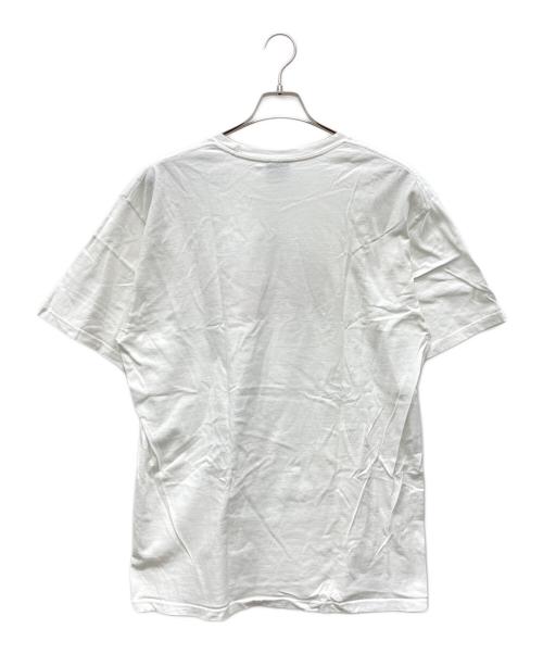 stussy（ステューシー）stussy (ステューシー) プリントTシャツ ホワイト サイズ:Lの古着・服飾アイテム