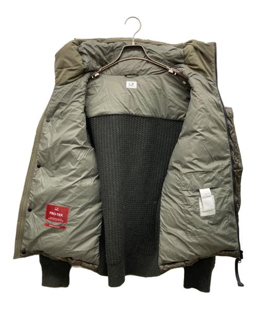 C.P COMPANY（シーピーカンパニー）C.P COMPANY (シーピーカンパニー) コンビダウンジャケット カーキ サイズ:48の古着・服飾アイテム