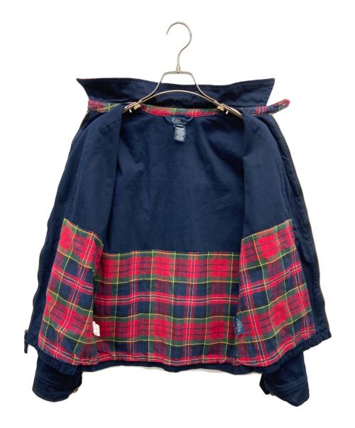 POLO RALPH LAUREN（ポロ・ラルフローレン）POLO RALPH LAUREN (ポロ・ラルフローレン) スイングトップ ネイビー サイズ:L(16-18)の古着・服飾アイテム