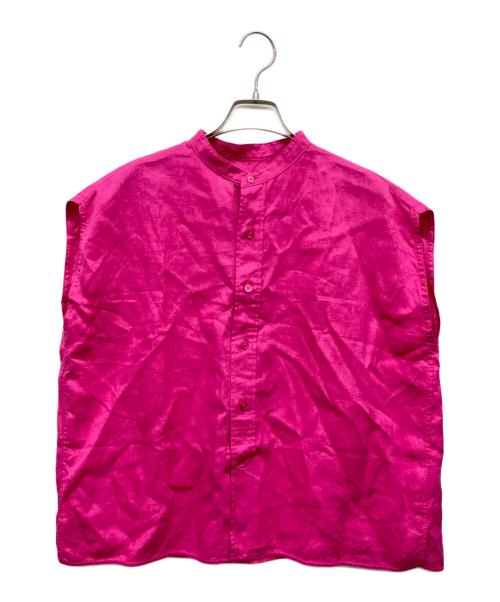 ticca（ティッカ）TICCA (ティッカ) ノースリーブブラウス ピンク サイズ:Fの古着・服飾アイテム