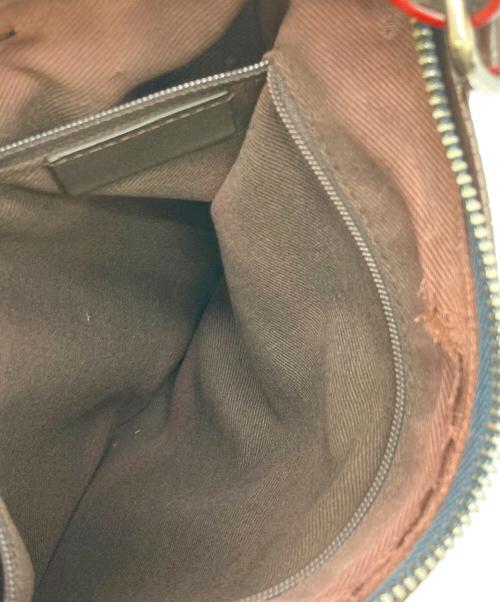 LOEWE（ロエベ）LOEWE (ロエベ) アナグラムショルダーバッグ ネイビーの古着・服飾アイテム