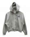 ）の古着「Washed Fleece Zip Hoodie」｜グレー