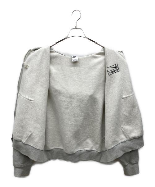 NIKE（ナイキ）NIKE (ナイキ) stussy (ステューシー) Washed Fleece Zip Hoodie グレー サイズ:Lの古着・服飾アイテム