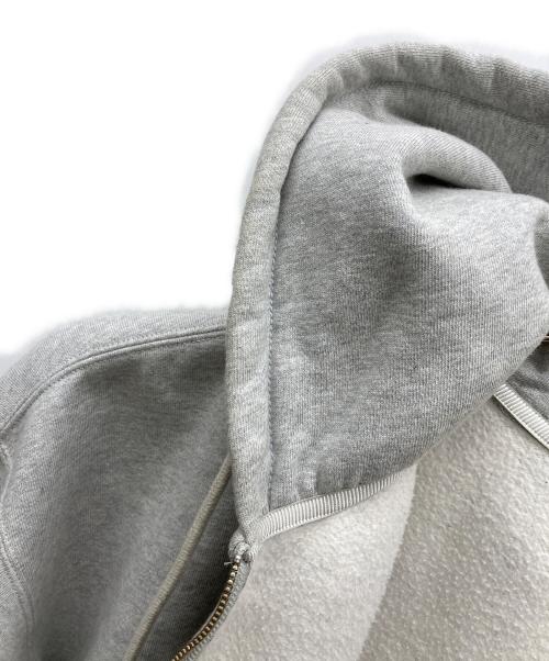 NIKE（ナイキ）NIKE (ナイキ) stussy (ステューシー) Washed Fleece Zip Hoodie グレー サイズ:Lの古着・服飾アイテム