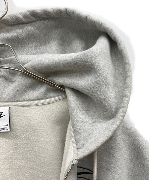 NIKE（ナイキ）NIKE (ナイキ) stussy (ステューシー) Washed Fleece Zip Hoodie グレー サイズ:Lの古着・服飾アイテム