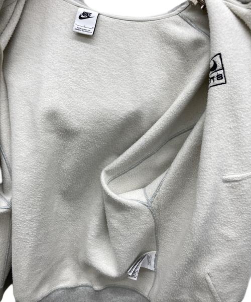 NIKE（ナイキ）NIKE (ナイキ) stussy (ステューシー) Washed Fleece Zip Hoodie グレー サイズ:Lの古着・服飾アイテム