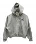 NIKE（ナイキ）の古着「Washed Fleece Zip Hoodie」｜グレー