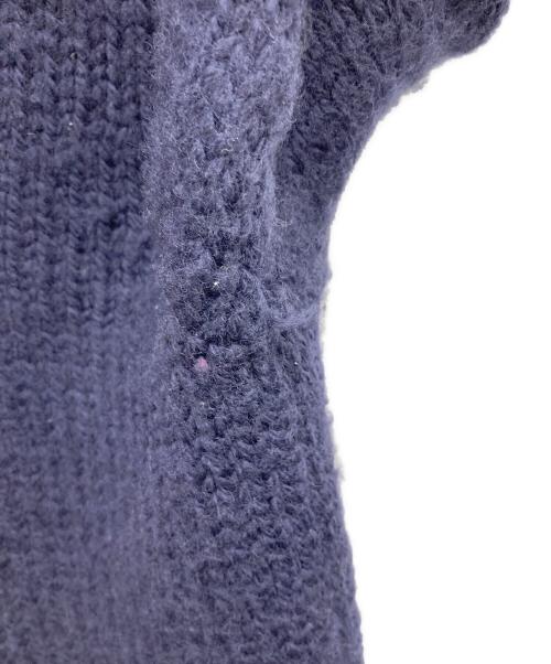 POLO RALPH LAUREN（ポロ・ラルフローレン）POLO RALPH LAUREN (ポロ・ラルフローレン) 90s 星条旗ニットパーカー ネイビー サイズ:Lの古着・服飾アイテム