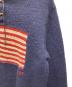 中古・古着 POLO RALPH LAUREN (ポロ・ラルフローレン) 90s 星条旗ニットパーカー ネイビー サイズ:L：15000円
