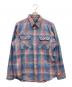 RRL（ダブルアールエル）の古着「長袖チェックシャツ」｜ブルー×ピンク