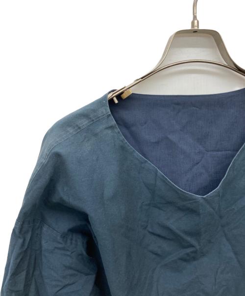 GRACE CONTINENTAL（グレースコンチネンタル）GRACE CONTINENTAL (グレースコンチネンタル) セットアップブラウス ネイビー サイズ:36の古着・服飾アイテム