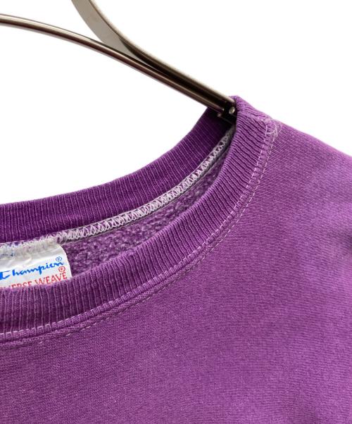 Champion REVERSE WEAVE（チャンピオン リバース ウィーブ）Champion REVERSE WEAVE (チャンピオン リバース ウィーブ) 90s リバースウィーブスウェット PENN パープル サイズ:LARGEの古着・服飾アイテム