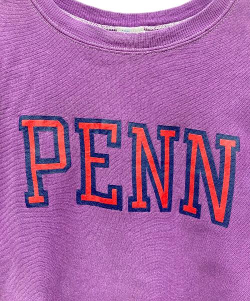 Champion REVERSE WEAVE（チャンピオン リバース ウィーブ）Champion REVERSE WEAVE (チャンピオン リバース ウィーブ) 90s リバースウィーブスウェット PENN パープル サイズ:LARGEの古着・服飾アイテム