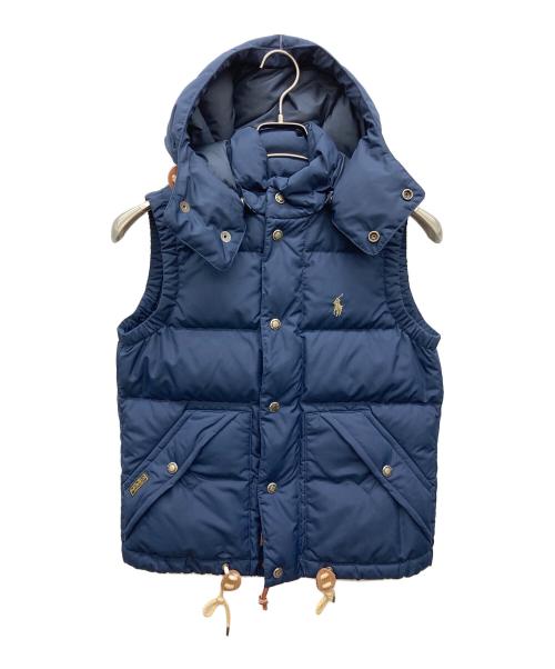 POLO RALPH LAUREN（ポロ・ラルフローレン）POLO RALPH LAUREN (ポロ・ラルフローレン) ダウンベスト ネイビー サイズ:XSの古着・服飾アイテム