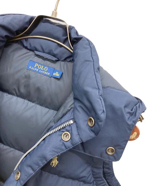 POLO RALPH LAUREN（ポロ・ラルフローレン）POLO RALPH LAUREN (ポロ・ラルフローレン) ダウンベスト ネイビー サイズ:XSの古着・服飾アイテム