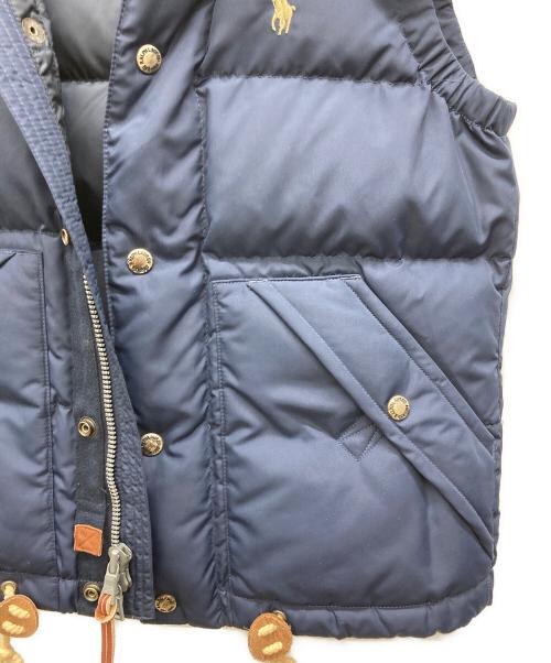 POLO RALPH LAUREN（ポロ・ラルフローレン）POLO RALPH LAUREN (ポロ・ラルフローレン) ダウンベスト ネイビー サイズ:XSの古着・服飾アイテム