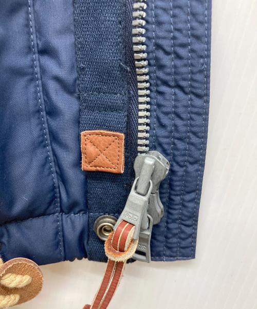 POLO RALPH LAUREN（ポロ・ラルフローレン）POLO RALPH LAUREN (ポロ・ラルフローレン) ダウンベスト ネイビー サイズ:XSの古着・服飾アイテム