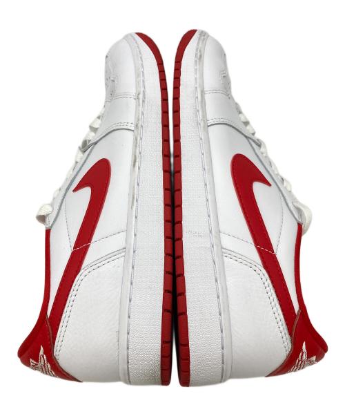 NIKE（ナイキ）NIKE (ナイキ) AIR JORDAN 1 RETRO LOW OG WHITE/UNIVERSITY RED サイズ:UK9の古着・服飾アイテム