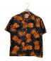 DUKE KAHANAMOKU（デュークカハナモク）の古着「アロハシャツ」｜ブラック