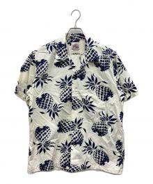 Duke Kahanamoku（デュークカハナモク）の古着「アロハシャツ」｜アイボリー