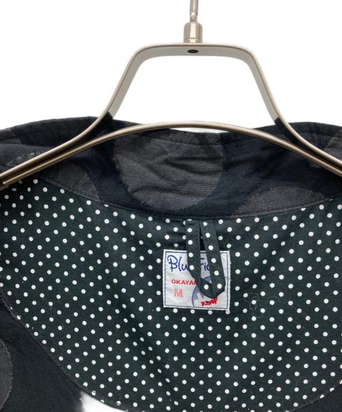 bluetrick（ブルートリック）BlueTrick (ブルートリック) ドット柄シャツジャケット ブラック サイズ:Mの古着・服飾アイテム