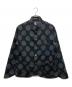 BlueTrick（ブルートリック）の古着「ドット柄シャツジャケット」｜ブラック