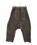 ）の古着「デニムイージーサルエルパンツ zengo」｜ネイビー