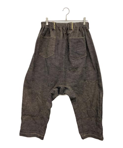 tamaki niime（タマキ ニイメ）tamaki niime (タマキ ニイメ) デニムイージーサルエルパンツ zengo ネイビー サイズ:2の古着・服飾アイテム