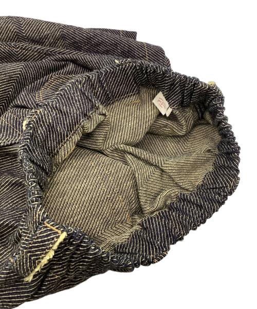 tamaki niime（タマキ ニイメ）tamaki niime (タマキ ニイメ) デニムイージーサルエルパンツ zengo ネイビー サイズ:2の古着・服飾アイテム