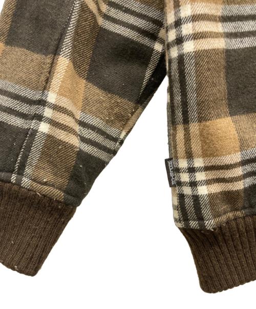 WOOLRICH（ウールリッチ）WOOLRICH (ウールリッチ) 90s～00s 中綿チェックジャケット ブラウン サイズ:M C88-96,T165-175の古着・服飾アイテム