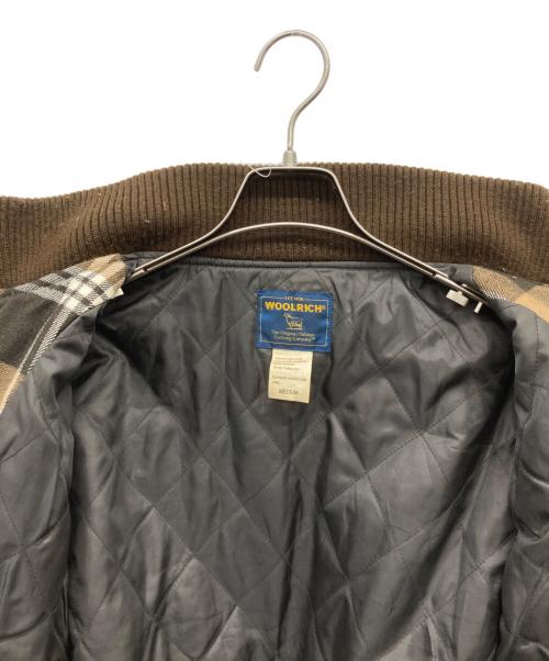 WOOLRICH（ウールリッチ）WOOLRICH (ウールリッチ) 90s～00s 中綿チェックジャケット ブラウン サイズ:M C88-96,T165-175の古着・服飾アイテム