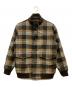 WOOLRICH（ウールリッチ）の古着「90s～00s 中綿チェックジャケット」｜ブラウン