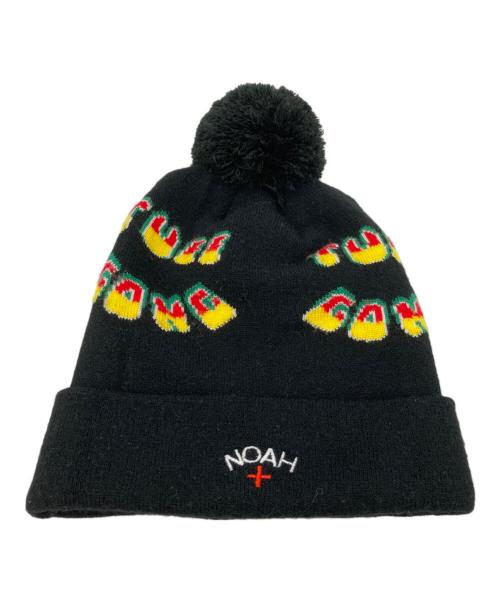 Noah（ノア）Noah (ノア) ポンポンニット帽 ブラックの古着・服飾アイテム