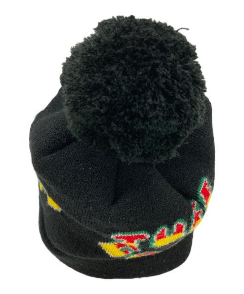 Noah（ノア）Noah (ノア) ポンポンニット帽 ブラックの古着・服飾アイテム