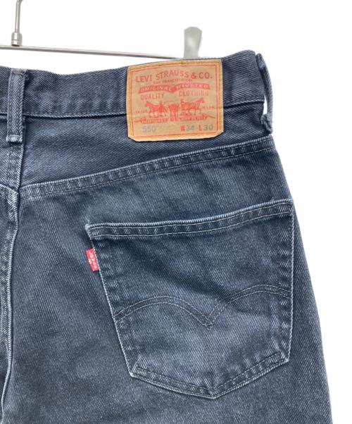 LEVI'S（リーバイス）LEVI'S (リーバイス) デニムパンツ ブラック サイズ:W34×L30の古着・服飾アイテム