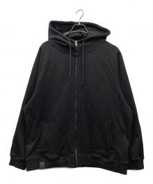 btmk（ビーティーエムケー）の古着「BIGジップパーカー」｜ブラック