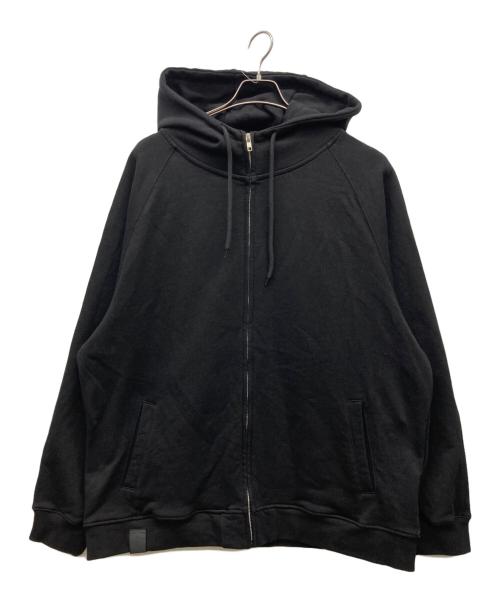 btmk（ビーティーエムケー）btmk (ビーティーエムケー) BIGジップパーカー ブラック サイズ:XXLの古着・服飾アイテム