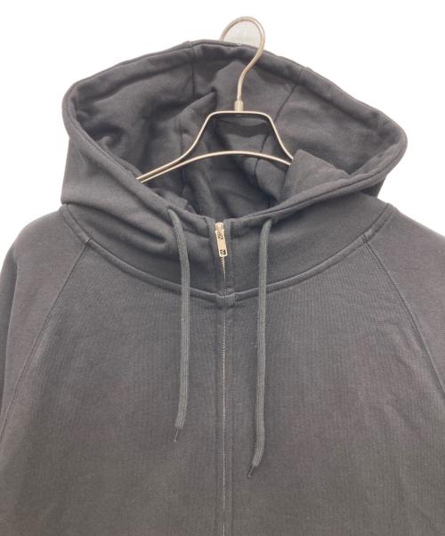 btmk（ビーティーエムケー）btmk (ビーティーエムケー) BIGジップパーカー ブラック サイズ:XXLの古着・服飾アイテム