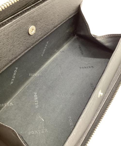 PORTER（ポーター）PORTER (ポーター) LONG WALLET CURRENT ブラックの古着・服飾アイテム