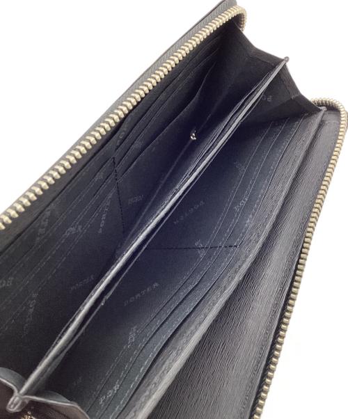 PORTER（ポーター）PORTER (ポーター) LONG WALLET CURRENT ブラックの古着・服飾アイテム