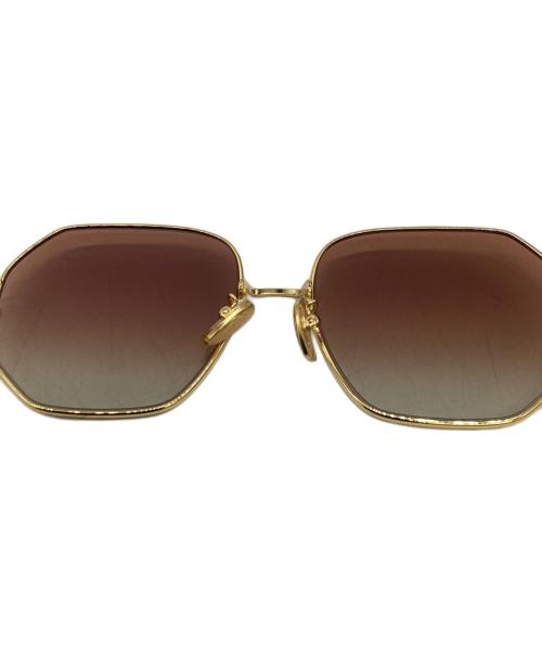 LOUIS VUITTON（ルイ ヴィトン）LOUIS VUITTON (ルイ ヴィトン) マイLV チェーン ラウンドサングラス ゴールド サイズ:60□17 140の古着・服飾アイテム