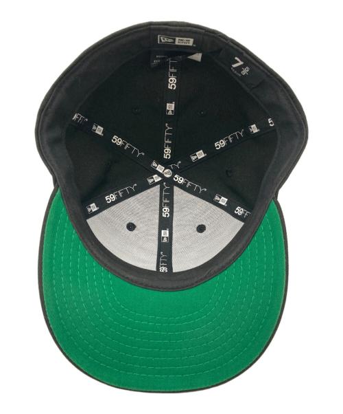 New Era（ニューエラ）New Era (ニューエラ) キャップ ブラック サイズ:7 5/8の古着・服飾アイテム
