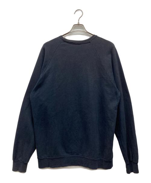 SUPREME（シュプリーム）Supreme (シュプリーム) 筆記体刺繍ロゴスウェット ネイビー サイズ:Largeの古着・服飾アイテム