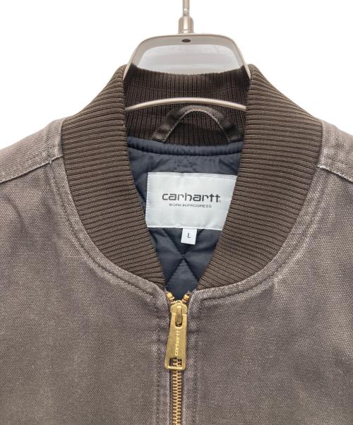 CarHartt（カーハート）CarHartt (カーハート) ダック地ベスト 3M ブラウン サイズ:Lの古着・服飾アイテム