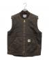CarHartt（カーハート）の古着「ダック地ベスト 3M」｜ブラウン