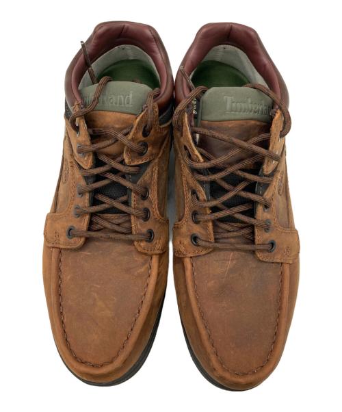 Timberland（ティンバーランド）Timberland (ティンバーランド) ヘリテージGTX モックトゥ ミッド ブラウン サイズ:US 8Wの古着・服飾アイテム