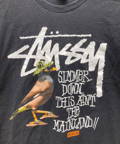stussy（ステューシー）stussy (ステューシー) KICKS/HI Tee ブラック サイズ:Lの古着・服飾アイテム